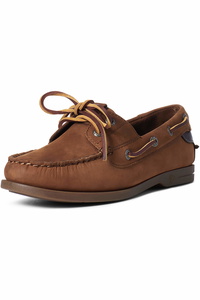 2025 Ariat Womens Antigua Boat Shoe 10035868 - Walnut